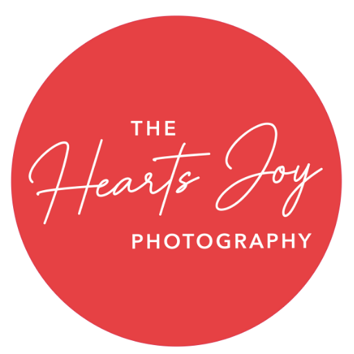 The Hearts Joy Photography circular logo