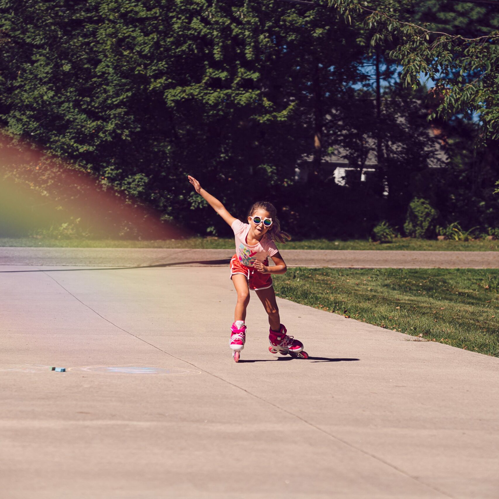 rainbow-with-skating-girl